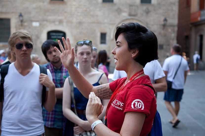 cómo funciona un free tour